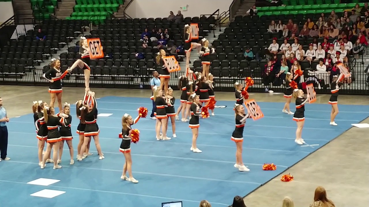 hoover hs cheer - al 7a - ahsaa north region championship 2018