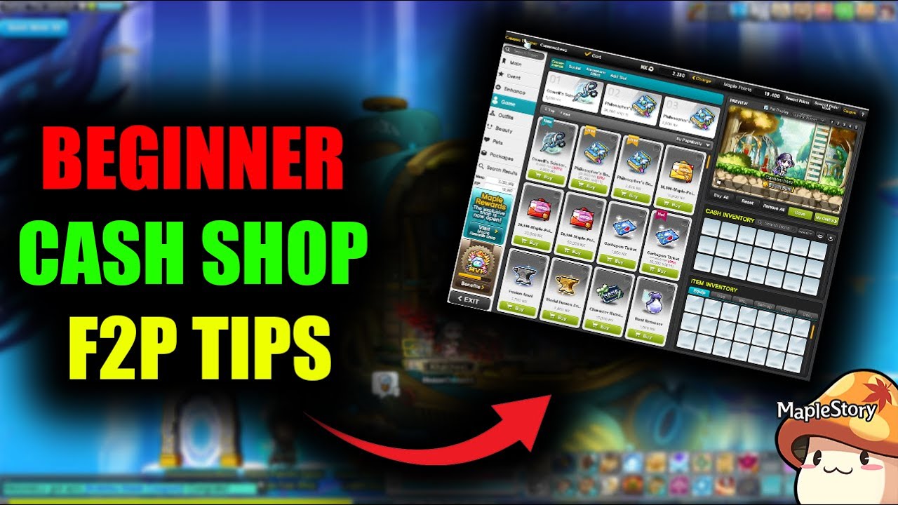 [Maplestory] CASH SHOP HEROIC/REBOOT — Советы новичкам по Maplestory 2025