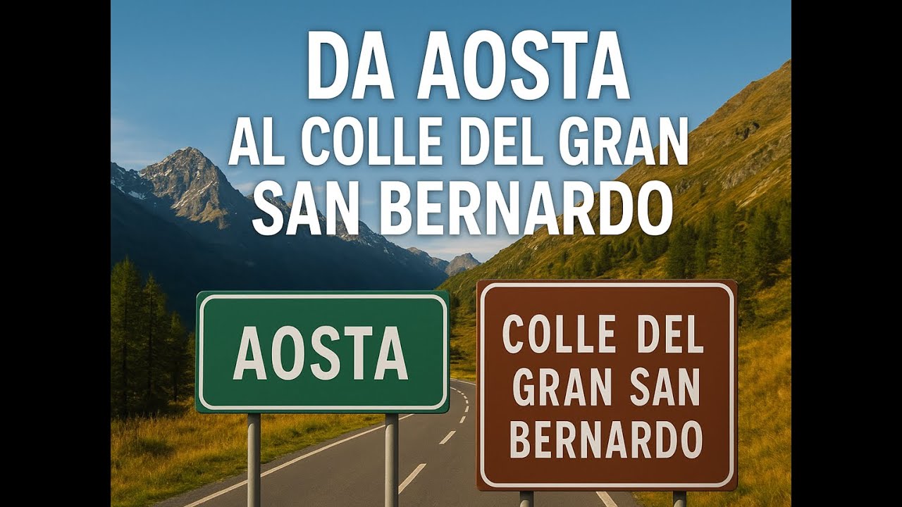 Gran San Bernardo... si va in Svizzera!