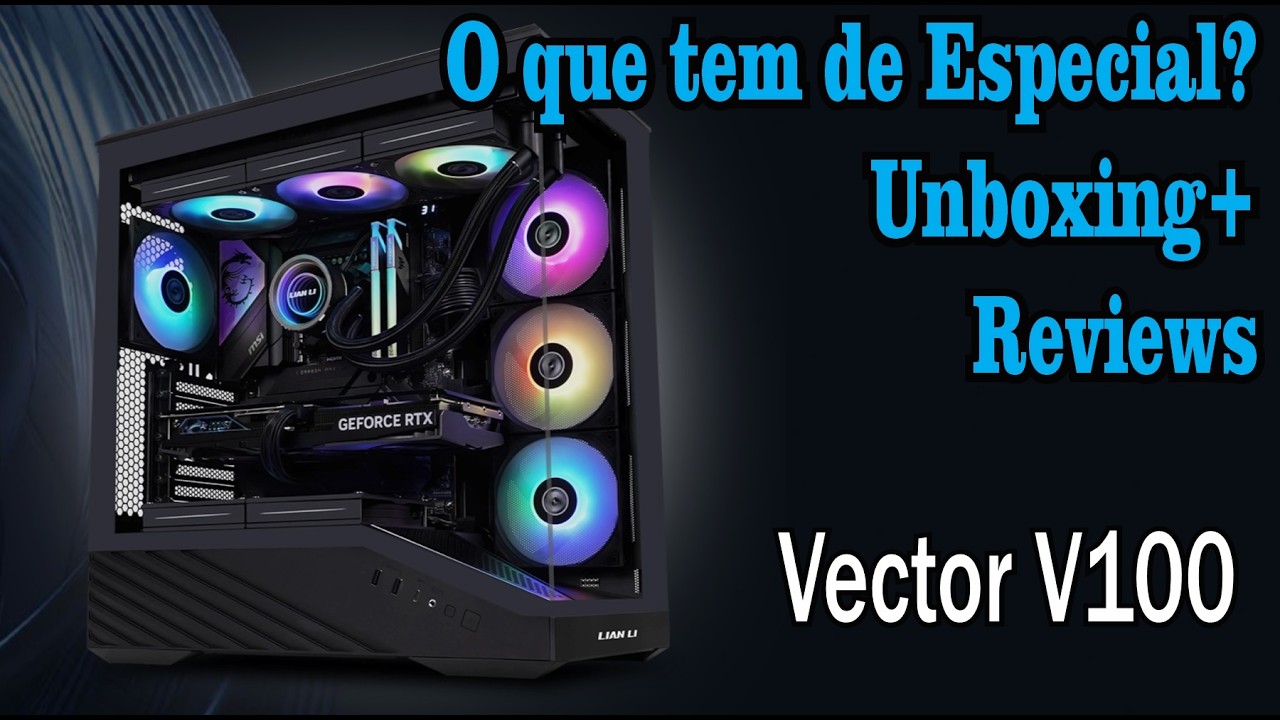 LIAN LI Vector V100 - Unboxing e DESMONTAGEM Total