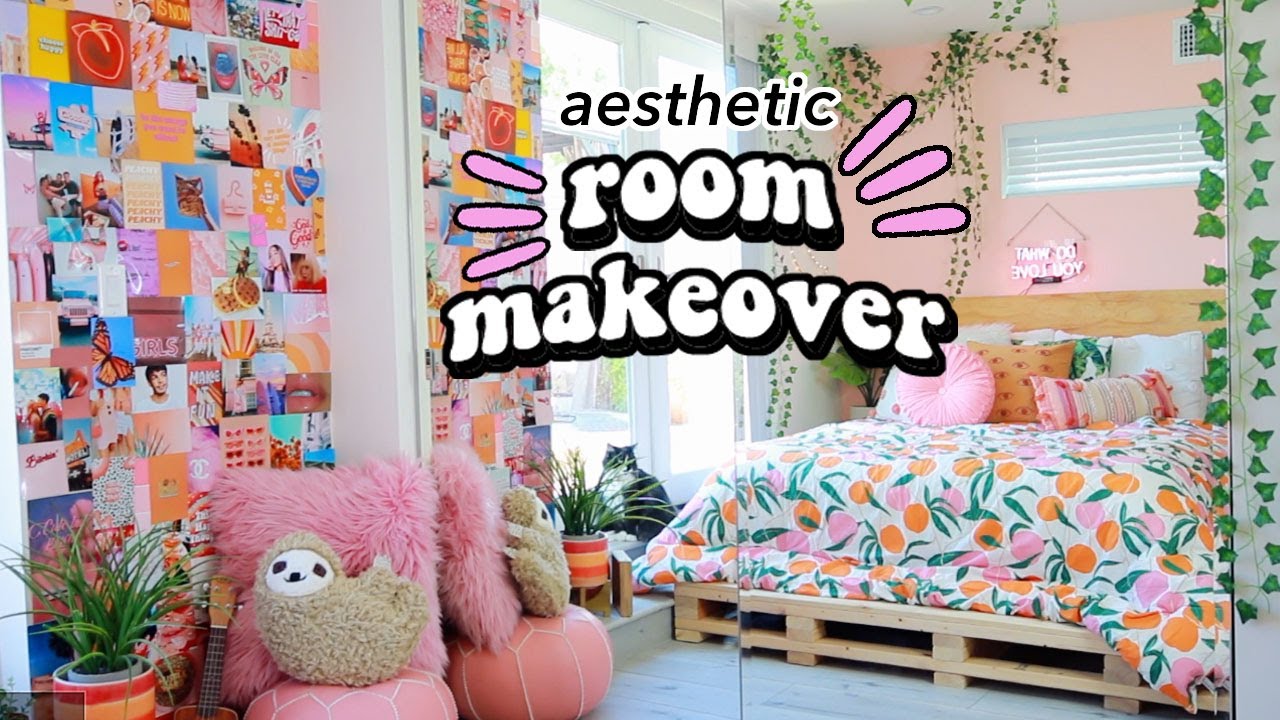 EXTREME ROOM MAKEOVER 2020 *aesthetic*