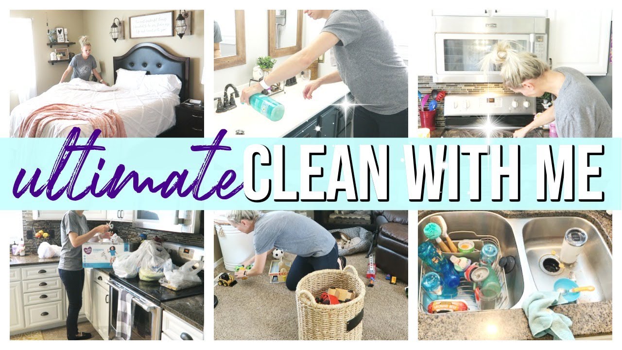 ULTIMATE CLEAN WITH ME 2019 | COMPLETE DISASTER CLEANING MOTIVATION