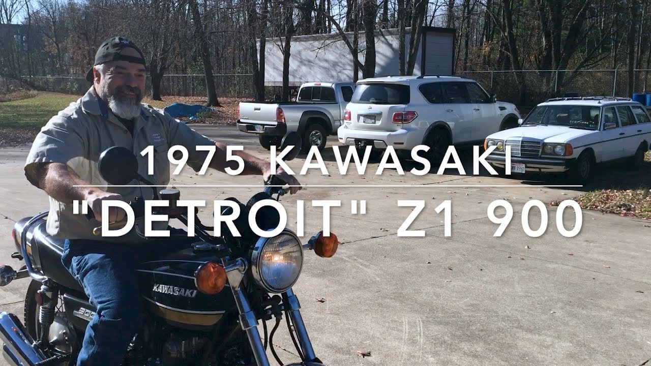 1975 Detroit Z1 900 Kawasaki Restoration: Full Story