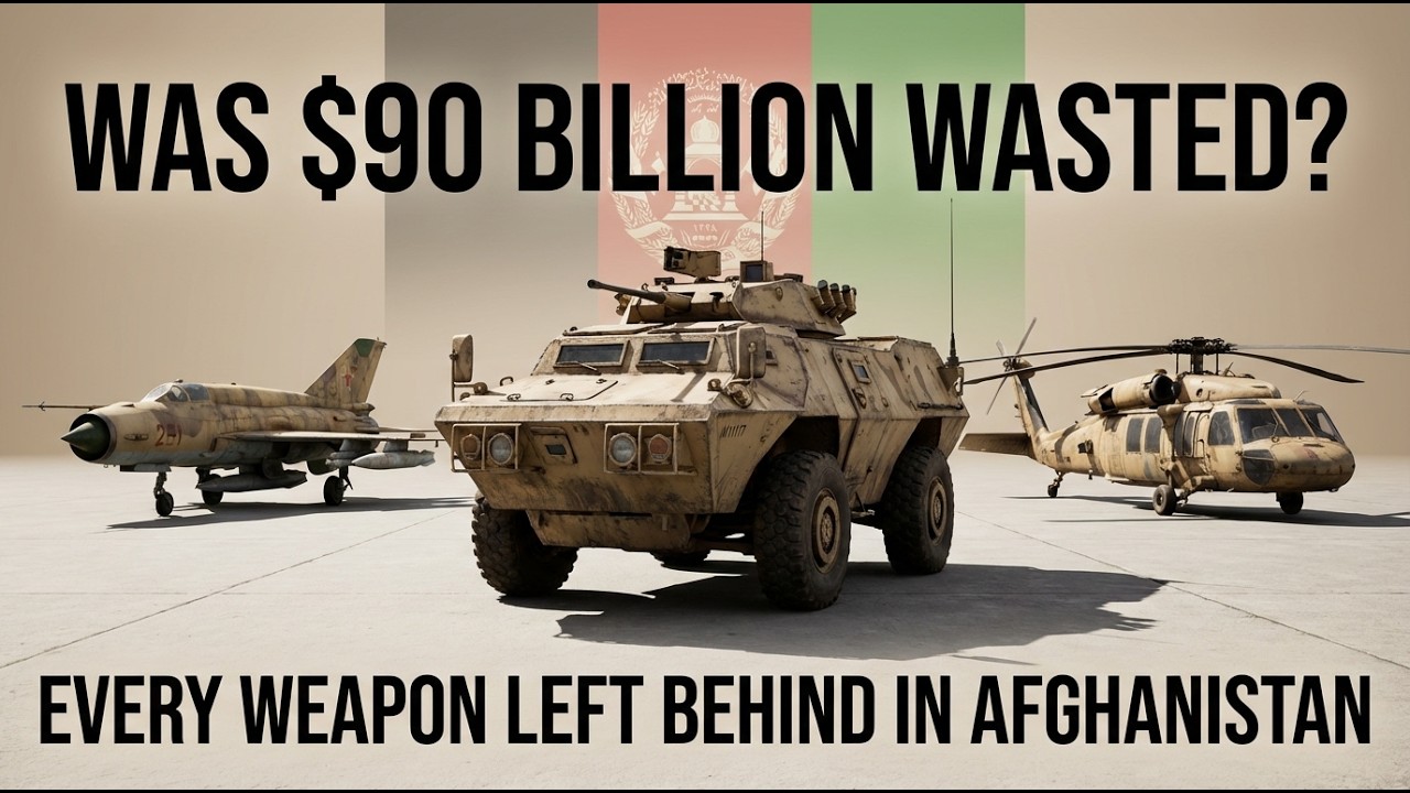 Was $90 Billion Wasted in Afghanistan?  | Every Weapon System the US and USSR Left Behind