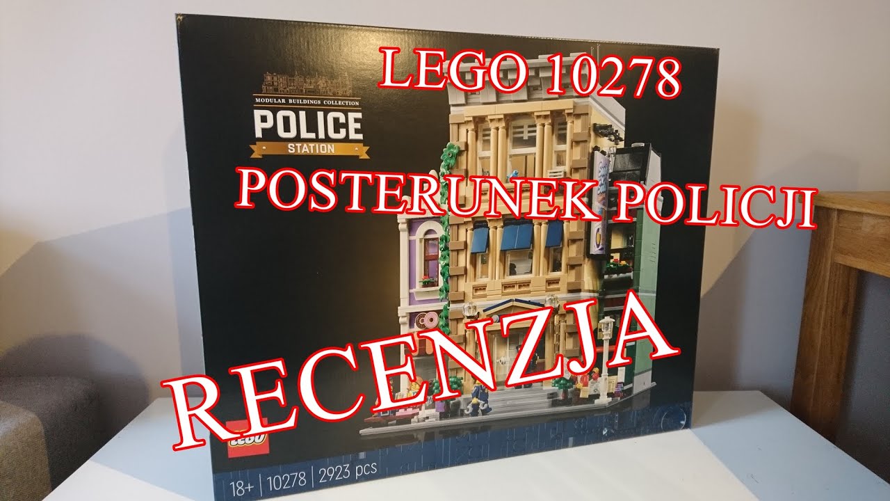 Lego 10278 Posterunek Policji RECENZJA