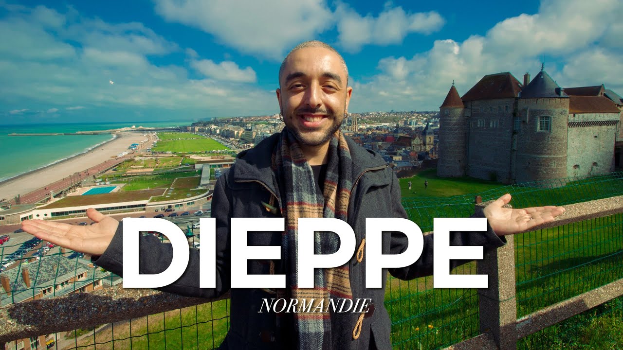 DIEPPE: Normandy's Beach Town with Stunning Cliffs and History!