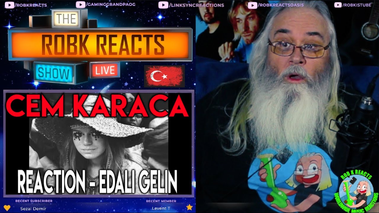 Cem Karaca Reaction - Edali Gelin (1974) - First Time Hearing - Requested