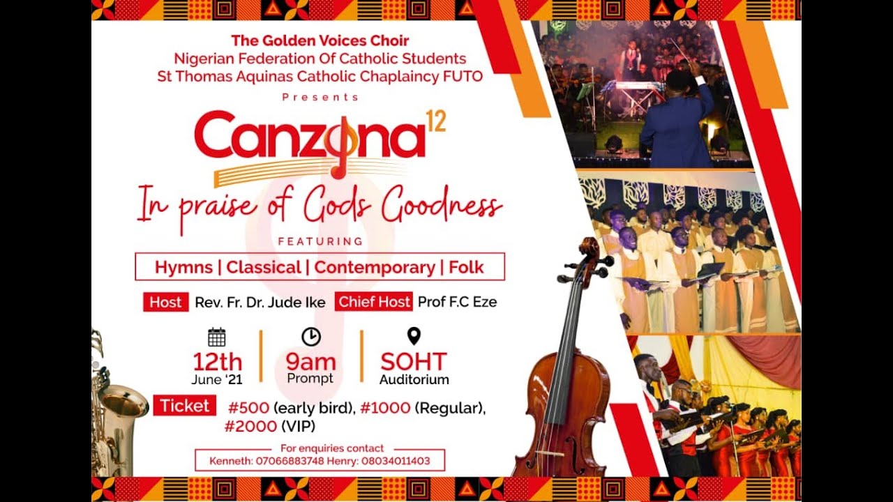 Golden Voices Choir CANZONA 12 Unveiling Ceremony🎹🎼🎻🔥 🔥