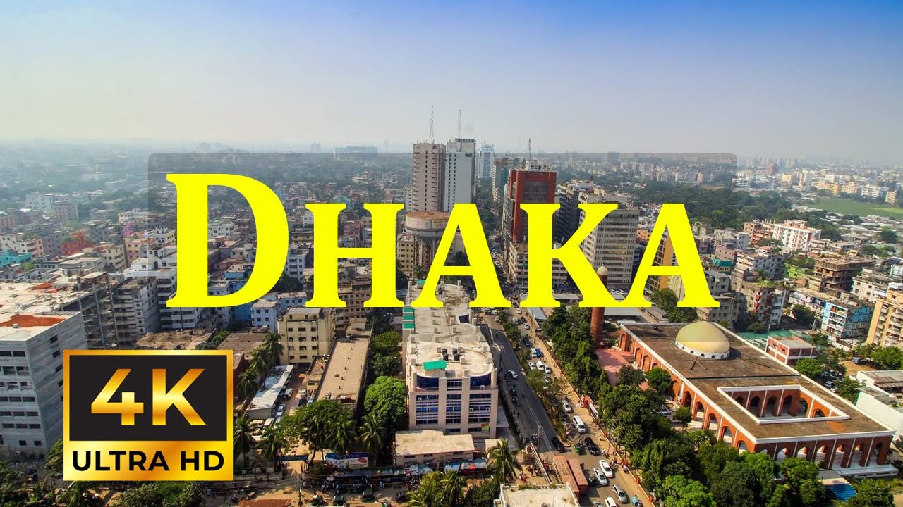 Dhaka City Drone View 4K