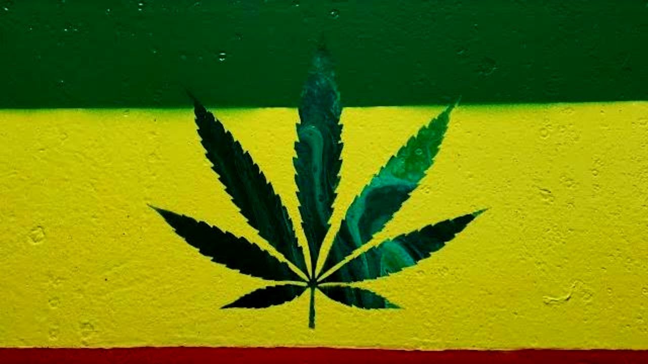 Weed Art ~ 4/20 Weed Flag Art | Multi Stage Stencil Pour | Stencil Art | Cannabis Art | 420 Art