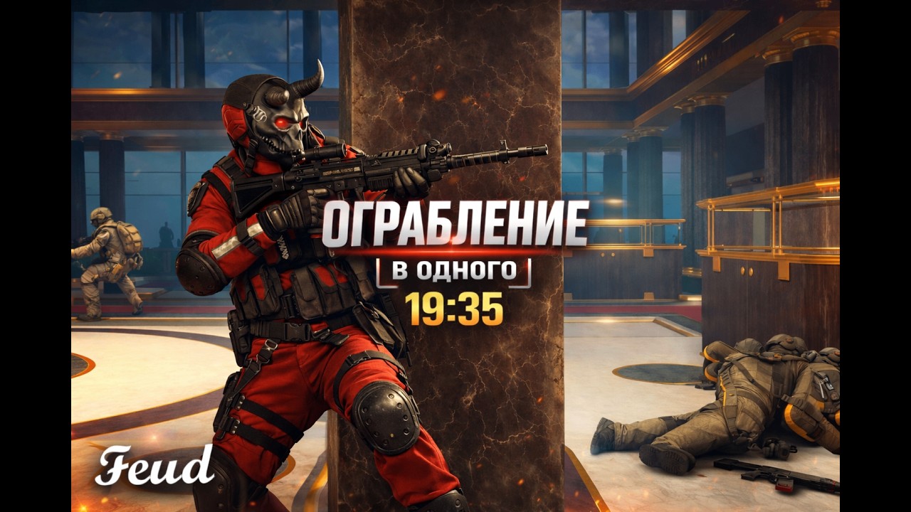 Ограбление в одиночку за 19:35