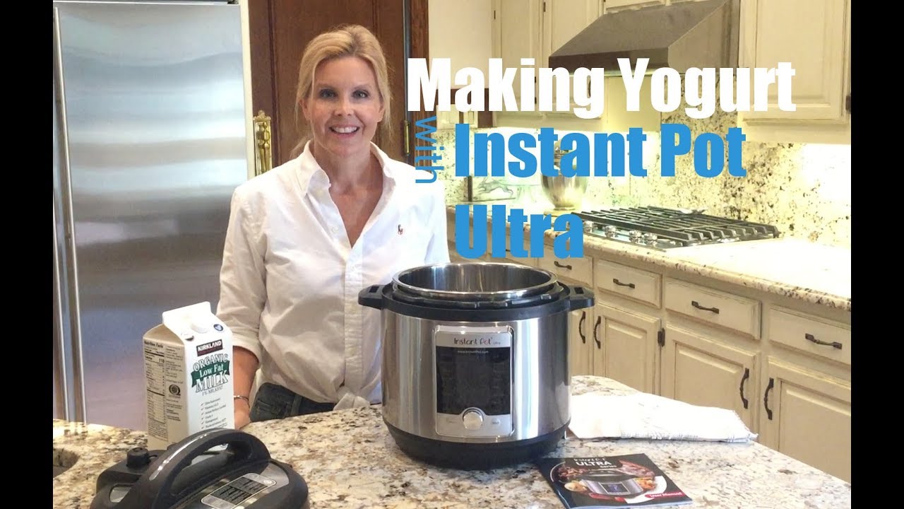 Приготовьте йогурт в мультиварке Instant Pot Ultra
