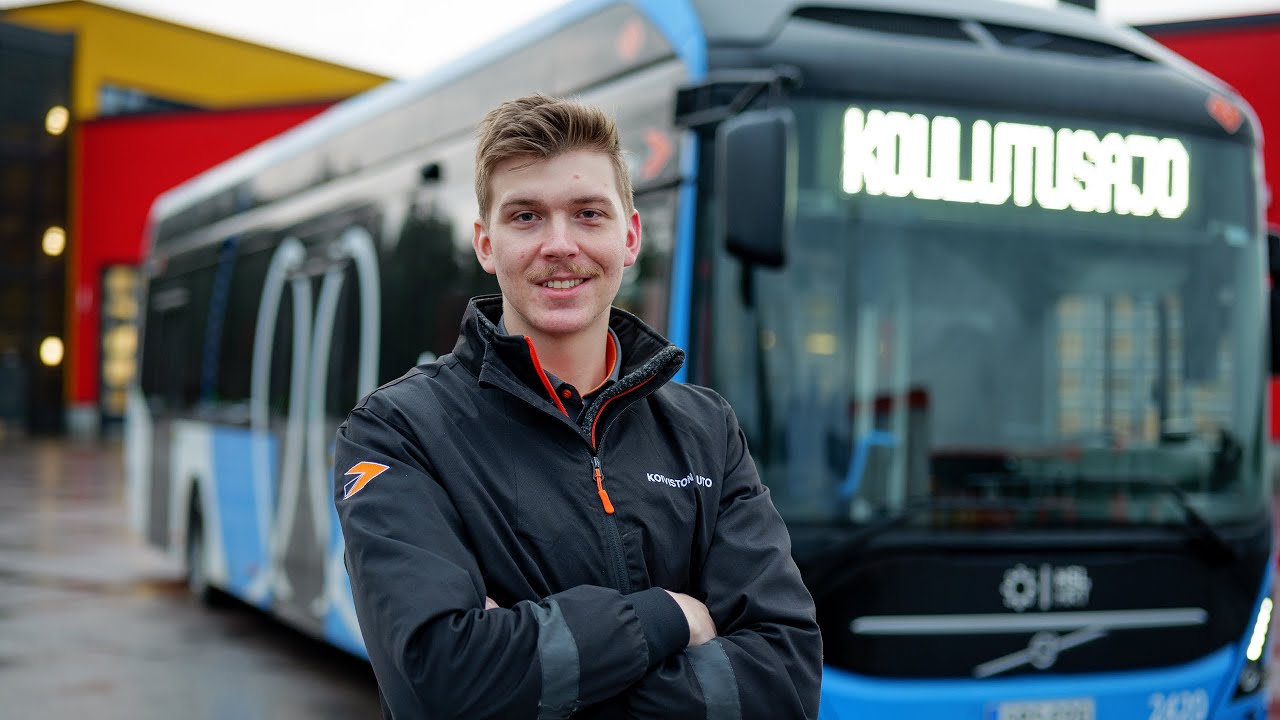 Sinustako linja-autonkuljettaja Koiviston Auto Helsingille? | Oppisopimuskoulutus | CAP Pro Academy