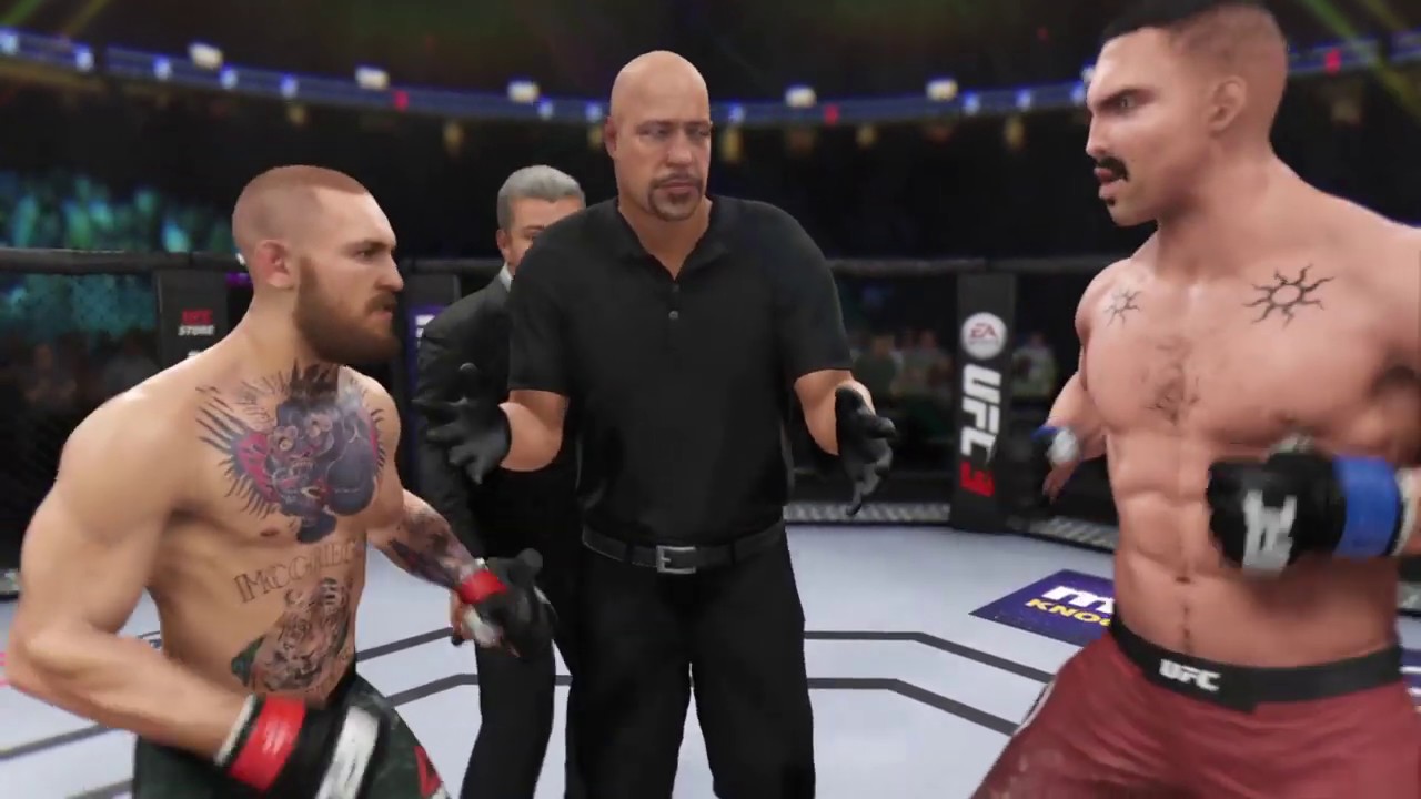 Conor McGregor vs Yuri Boyka (EA Sports UFC 3) - CPU vs CPU