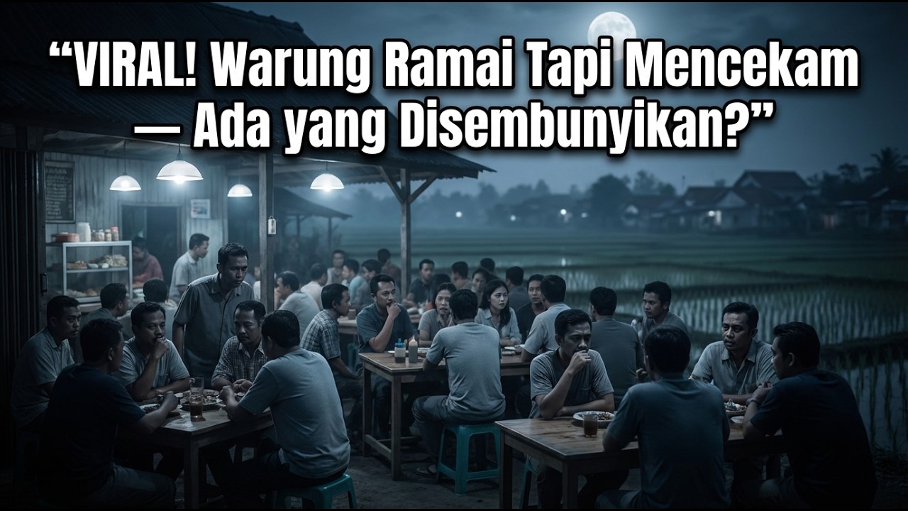 VIRAL! Warung Ramai Tapi Mencekam — Ada yang Disembunyikan?
