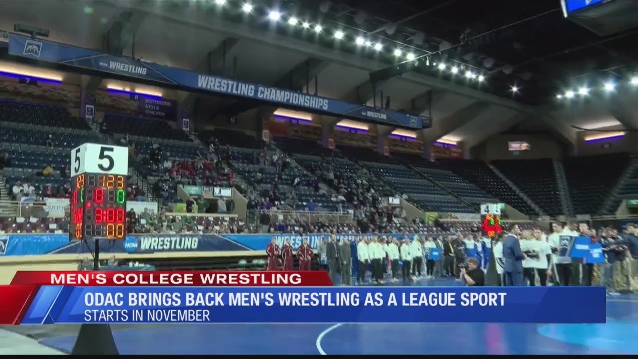 ODAC brings back men's wrestling as a league sport