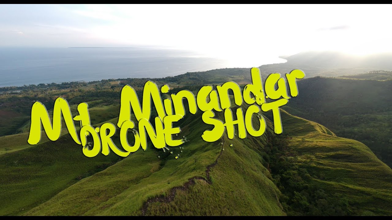 Mt. Minandar Drone Shot