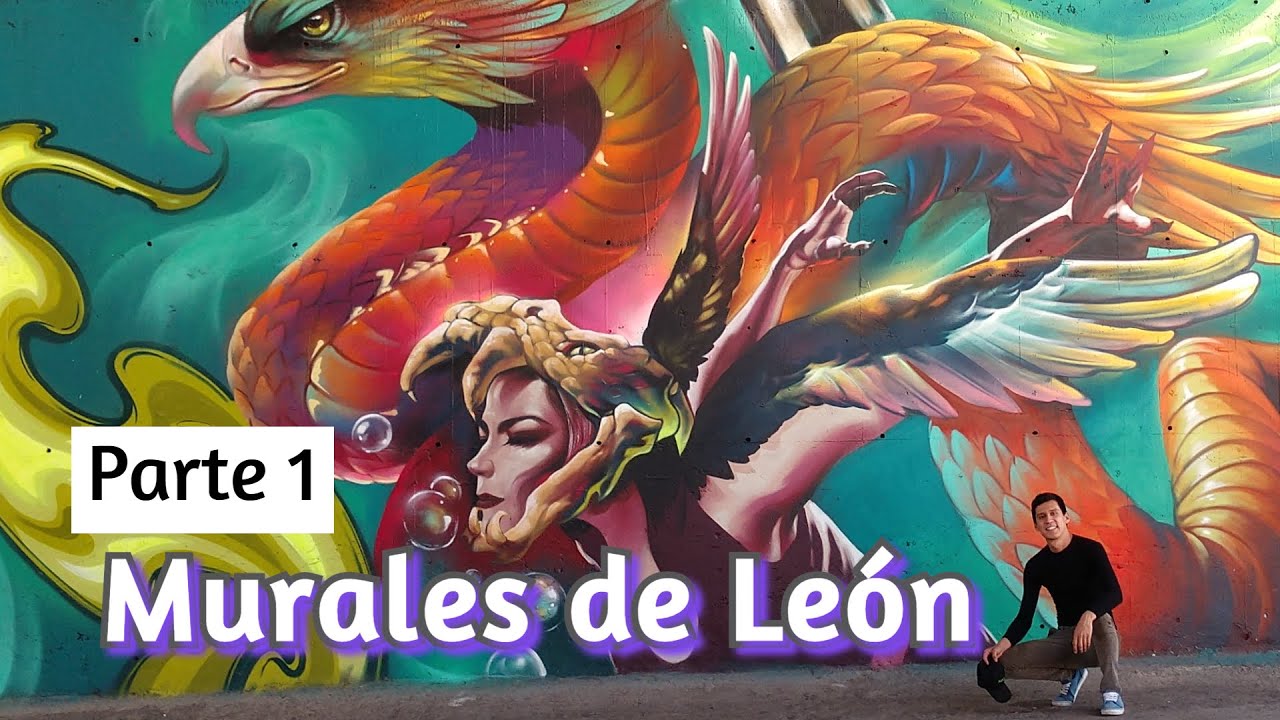 León, Guanajuato. Murales parte 1 Los Simpsons, Dragon Ball Super, Malecolor 2019