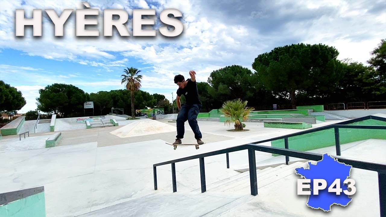 Tour de France La Skateosphere | Episode 43 Skatepark de Hyères