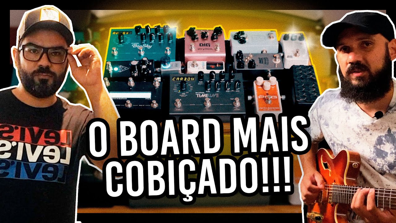 DICAS e TIMBRES com Tiago Garcia #PedalBoard // Adilson Jordão