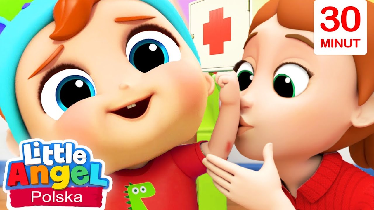 Zrobiłem sobie ku ku - Jest wypadek + więcej | Little Angel Polska - Piosenki dla dzieci