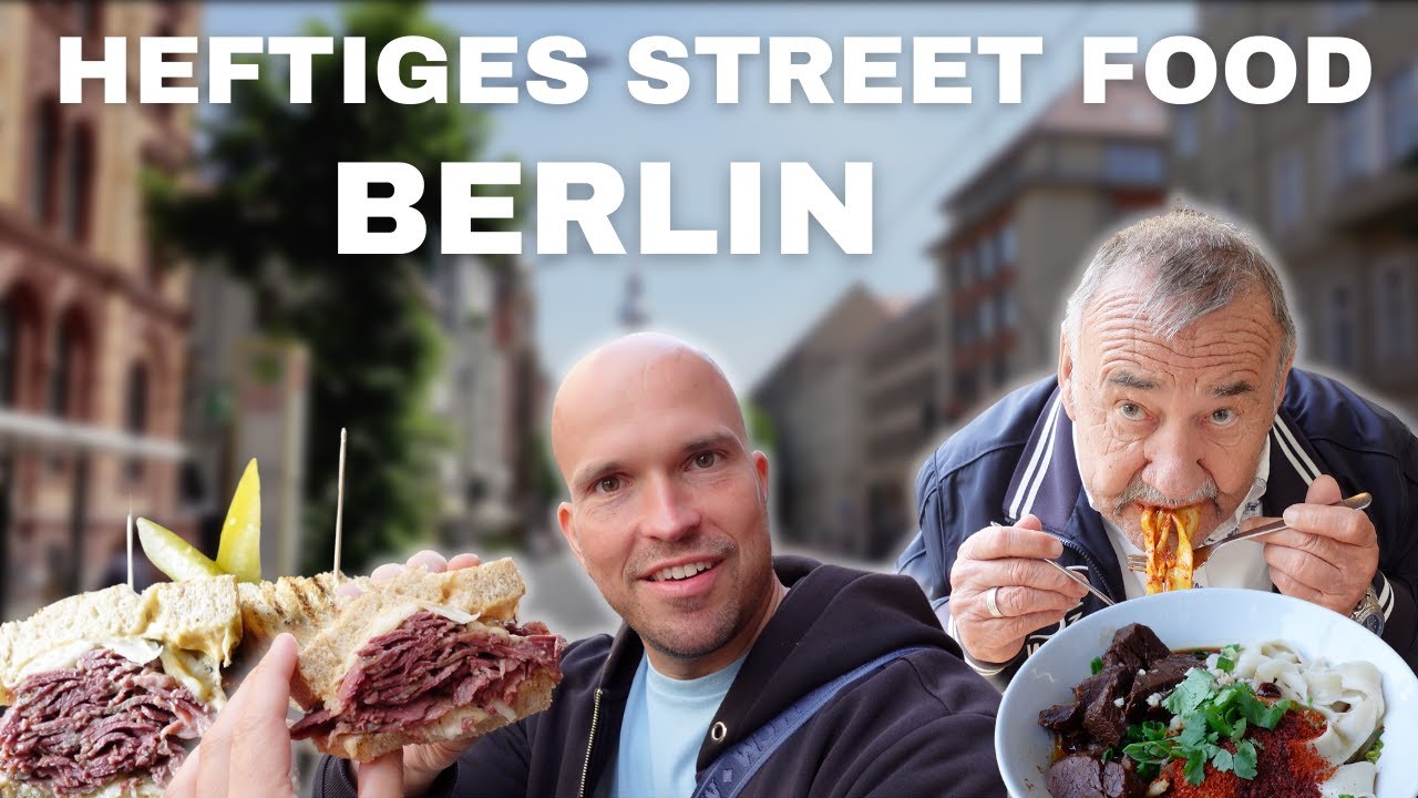BERLIN FOOD TOUR | Extrem Großes Pastrami Sandwich wie bei Katz und Hand Pulled Noodles 🥪🍔🍜🤤