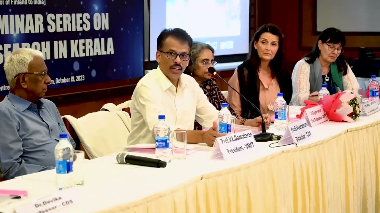 Introductory Remarks by Prof  Veeramani, Director, Centre for Development Studies