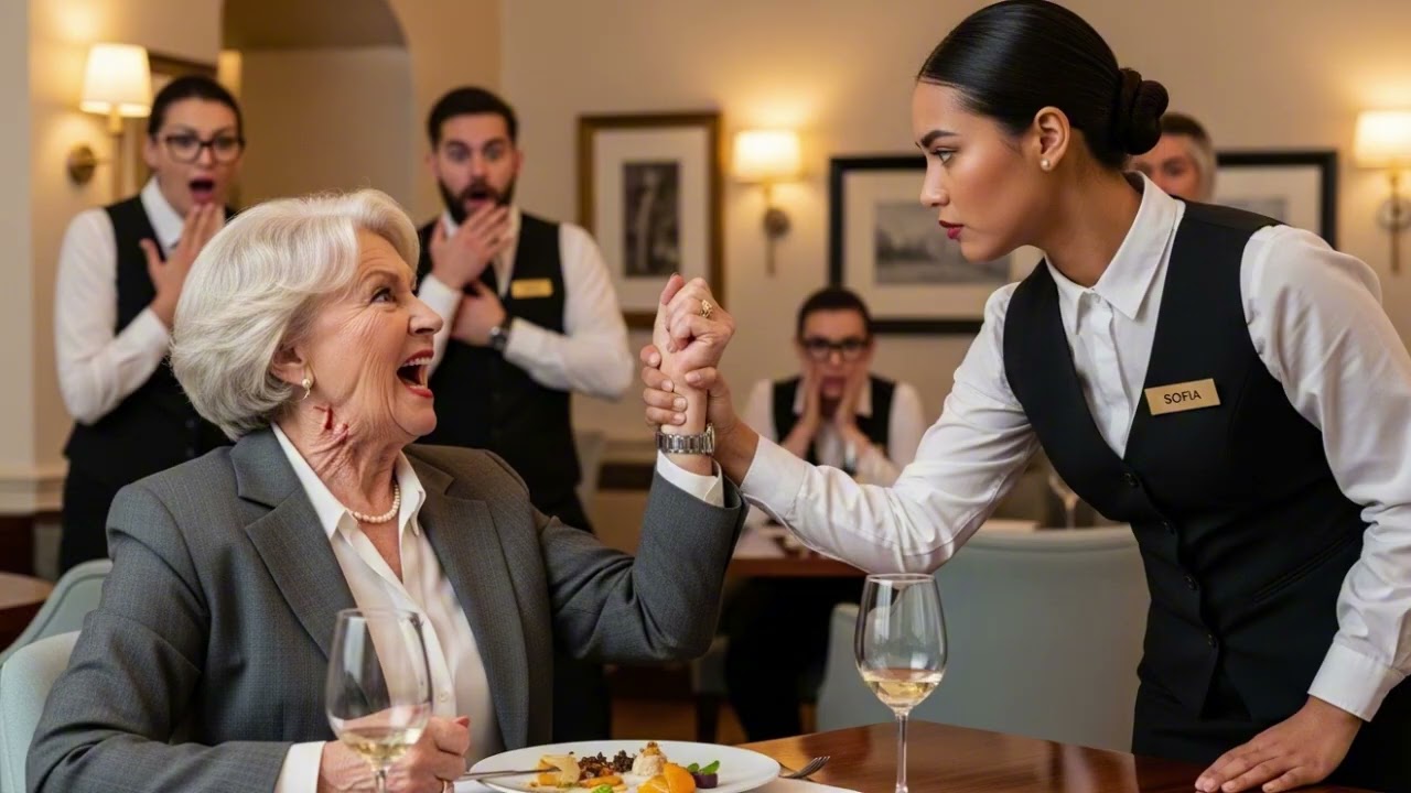 Todos temían a la madre del millonario — hasta que la nueva camarera dijo: “¡Cállese!”