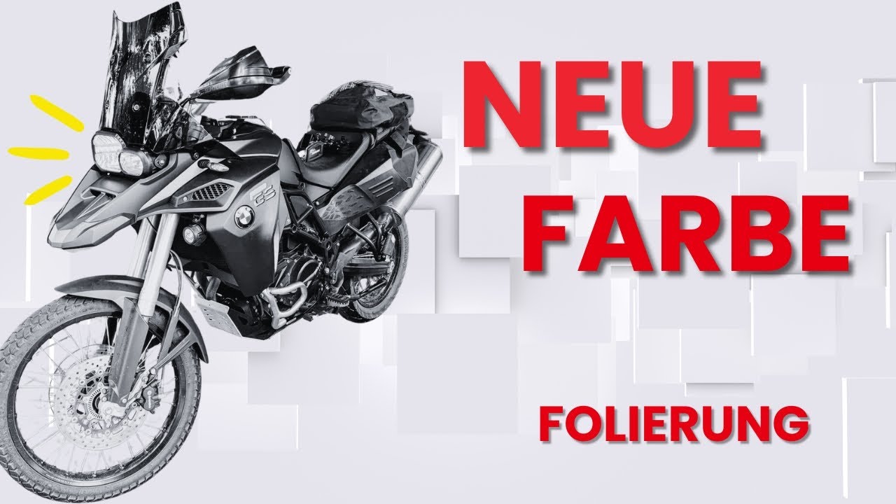 🤩Motorrad folieren🤩BMW bekommt eine neue Farbei teil 1🤩 :DO-IT Donnerstag #4