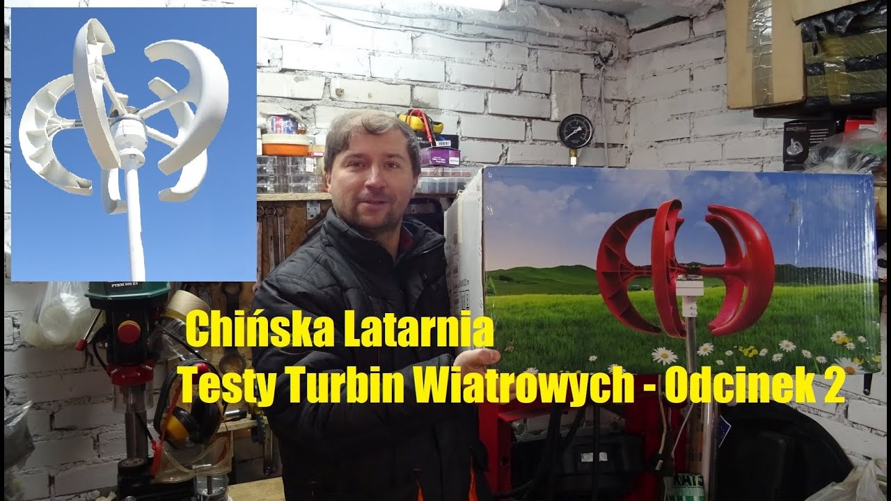 Test Elektrowni Wiatrowej Chińska Latarnia - Testy Turbin Wiatrowych odcinek 2. Czy to działa ?? ;-)