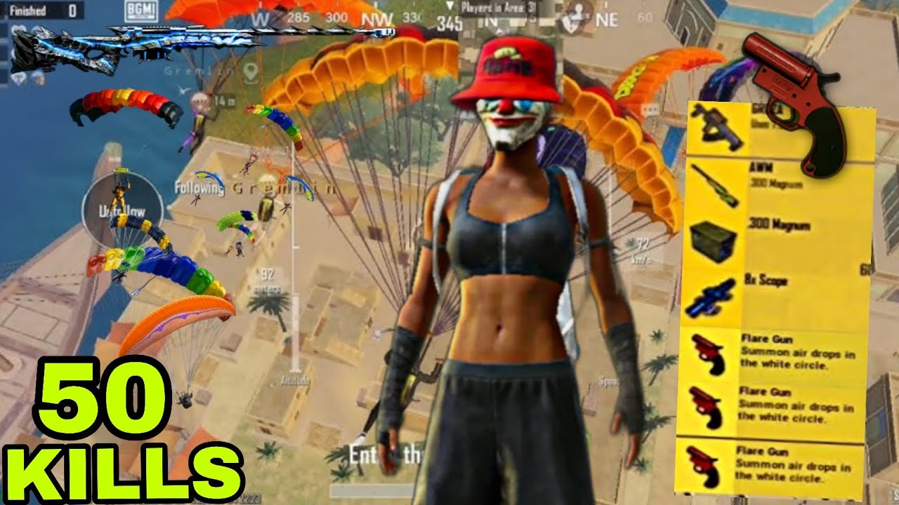 BGMI 1V4 CLUTCH IN NEW MODE BGMI 1V4 ULTRA FAITH 50 KILLS IN ONE MACH AWM S2KL M416 