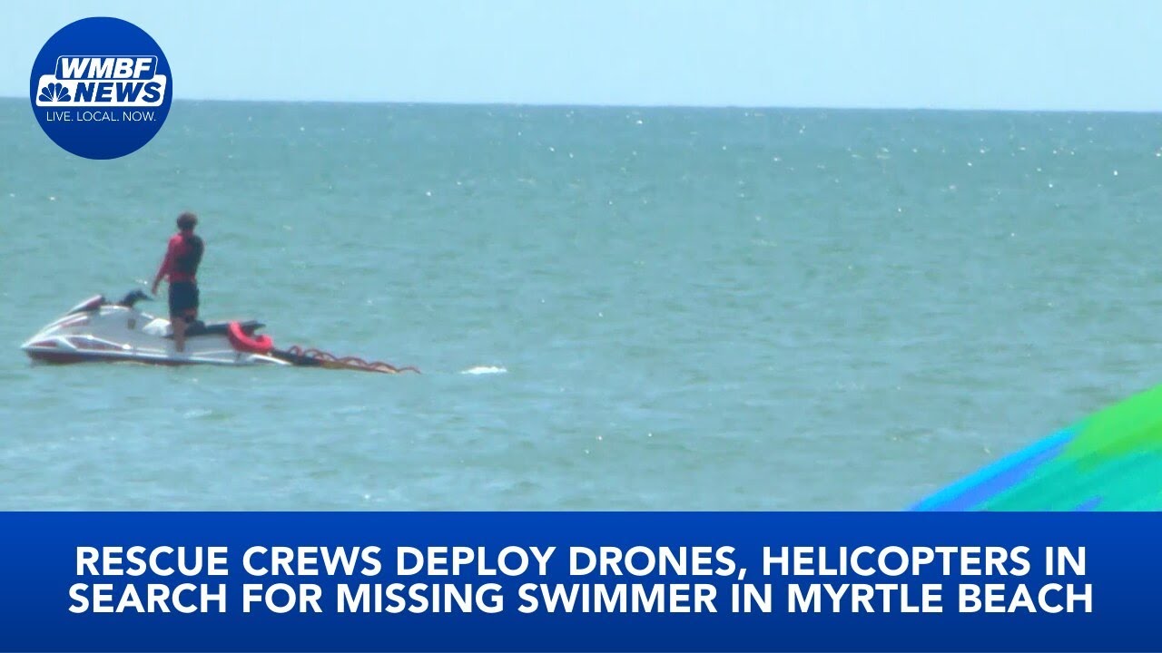 Search continues for missing swimmer in Myrtle Beach
