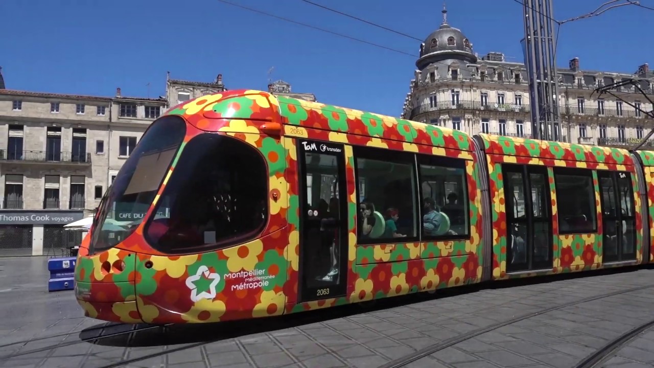 Montpellier trams