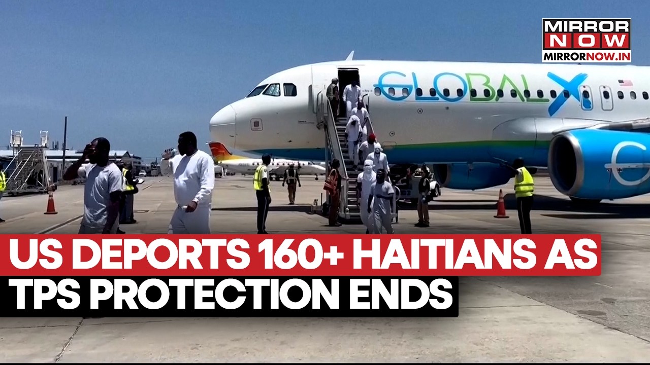 US Deports Over 160 Haitians To Cap-Ha&iuml;tien As TPS Protection Ends Amid Deadly Gang Violence | Watch