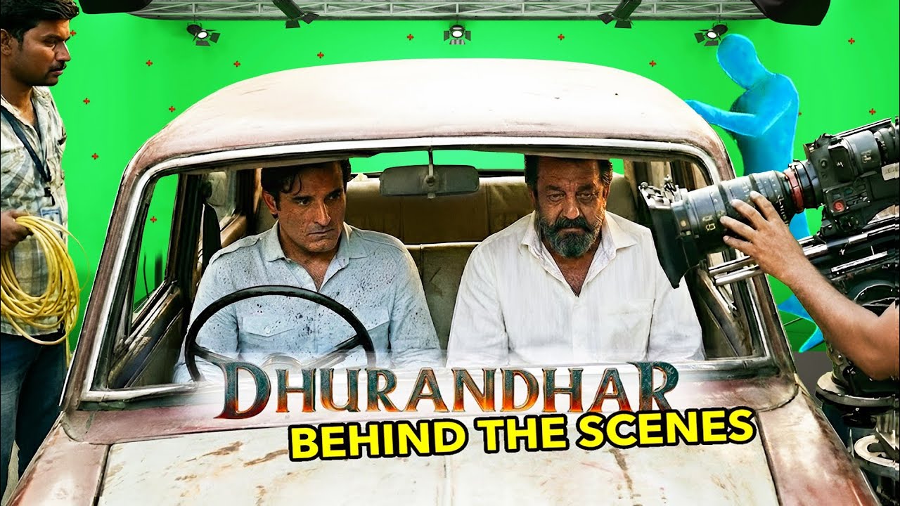 ऐसे हुई धुरंधर मूवी की शूटिंग | Dhurandhar Movie Behind the scenes | dhurandhar movie making