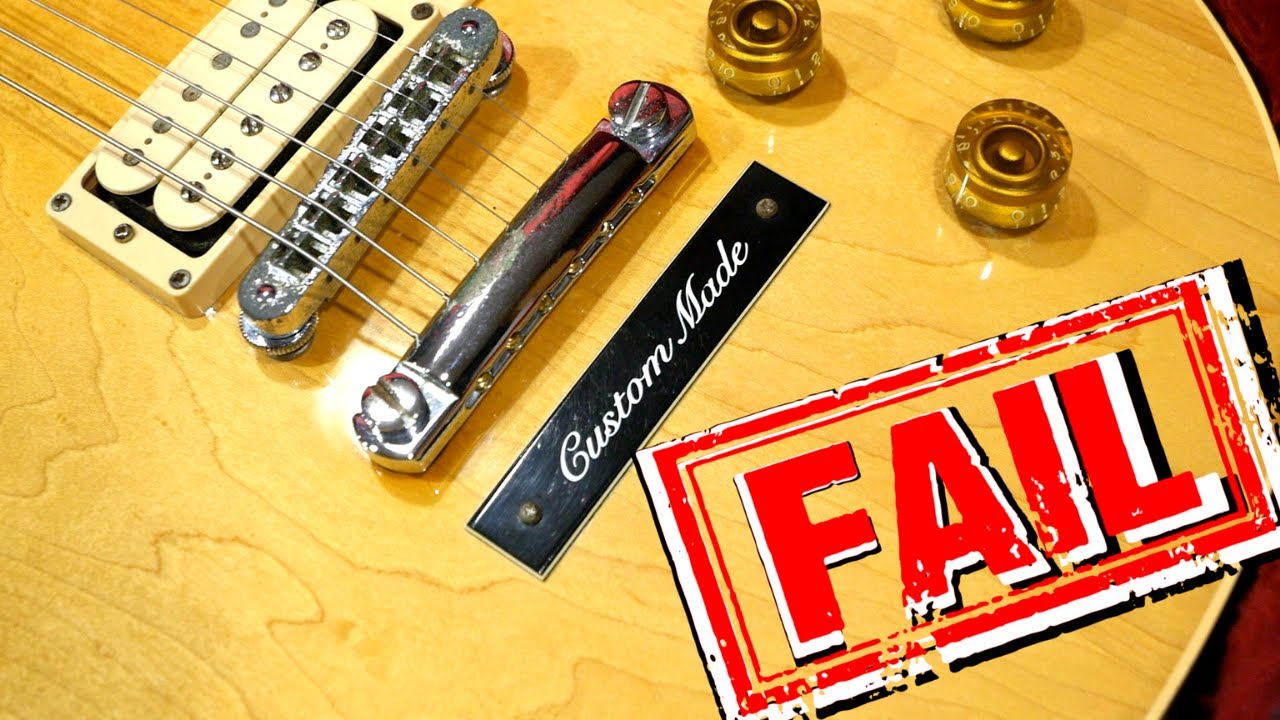 Gibson's FAIL of a 
