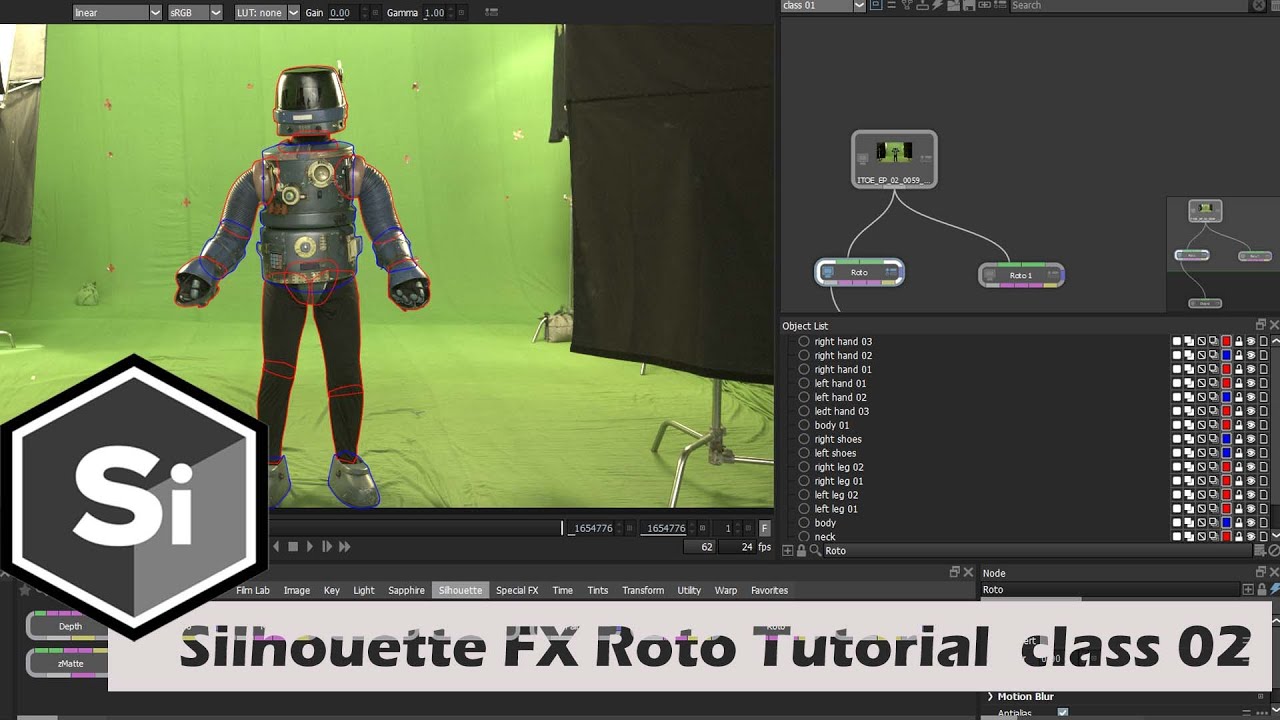 Silhouette FX Roto Tutorial | How to draw simple Roto | getting started with Roto Class- 02 [Hindi]