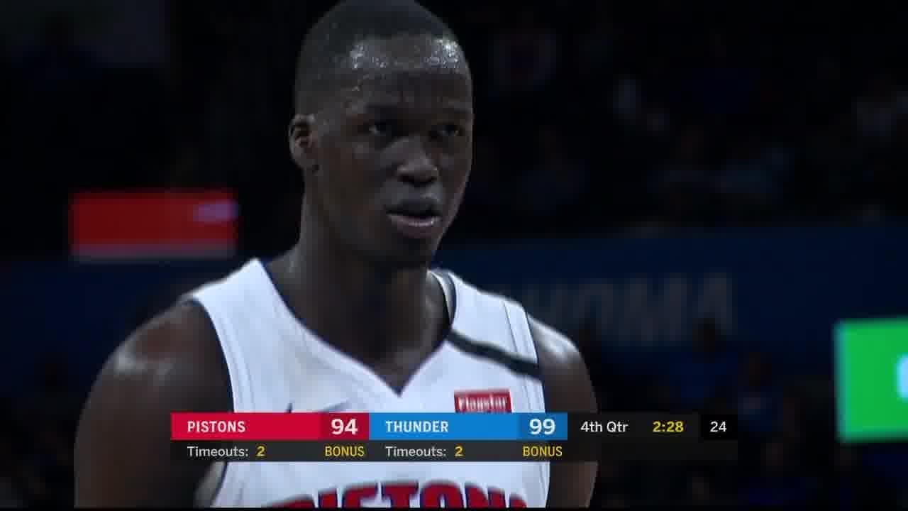 Thon Maker Full Play vs Oklahoma City Thunder | 02/07/20 | Smart Highlights