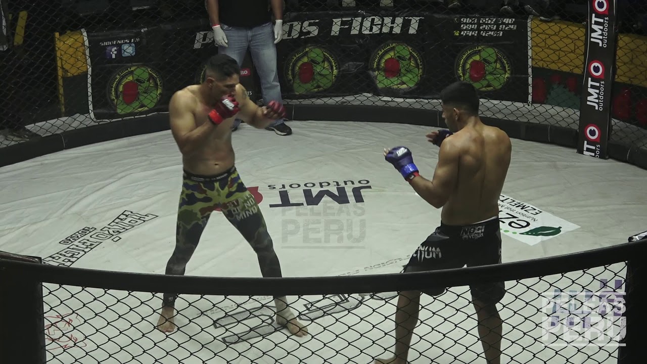 Erick Estaba vs Jose Galindo. FFC 38 Perú vs Venezuela MMA 84 kg.
