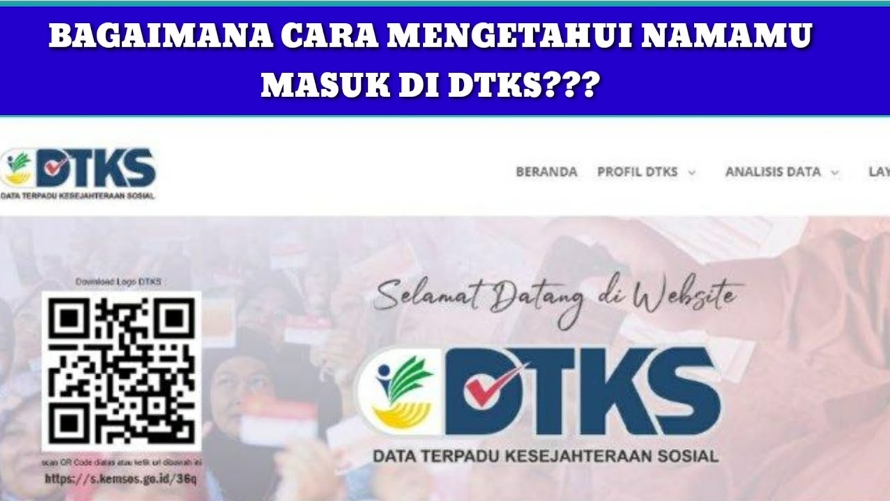 CARA MENGETAHUI APAKAH NAMA KALIAN TERDAFTAR DTKS?