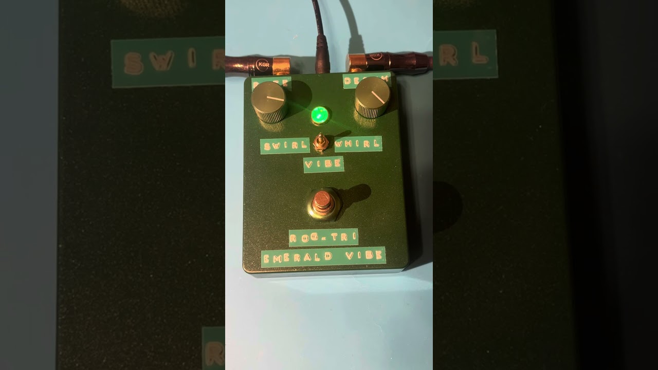 RunOffGroove Tri-Vibe Pedal Demo
