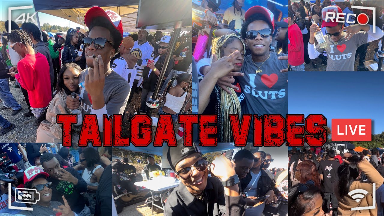 TAILGATE VIBES WIT DA GANG .. I GOT TOO LIT
