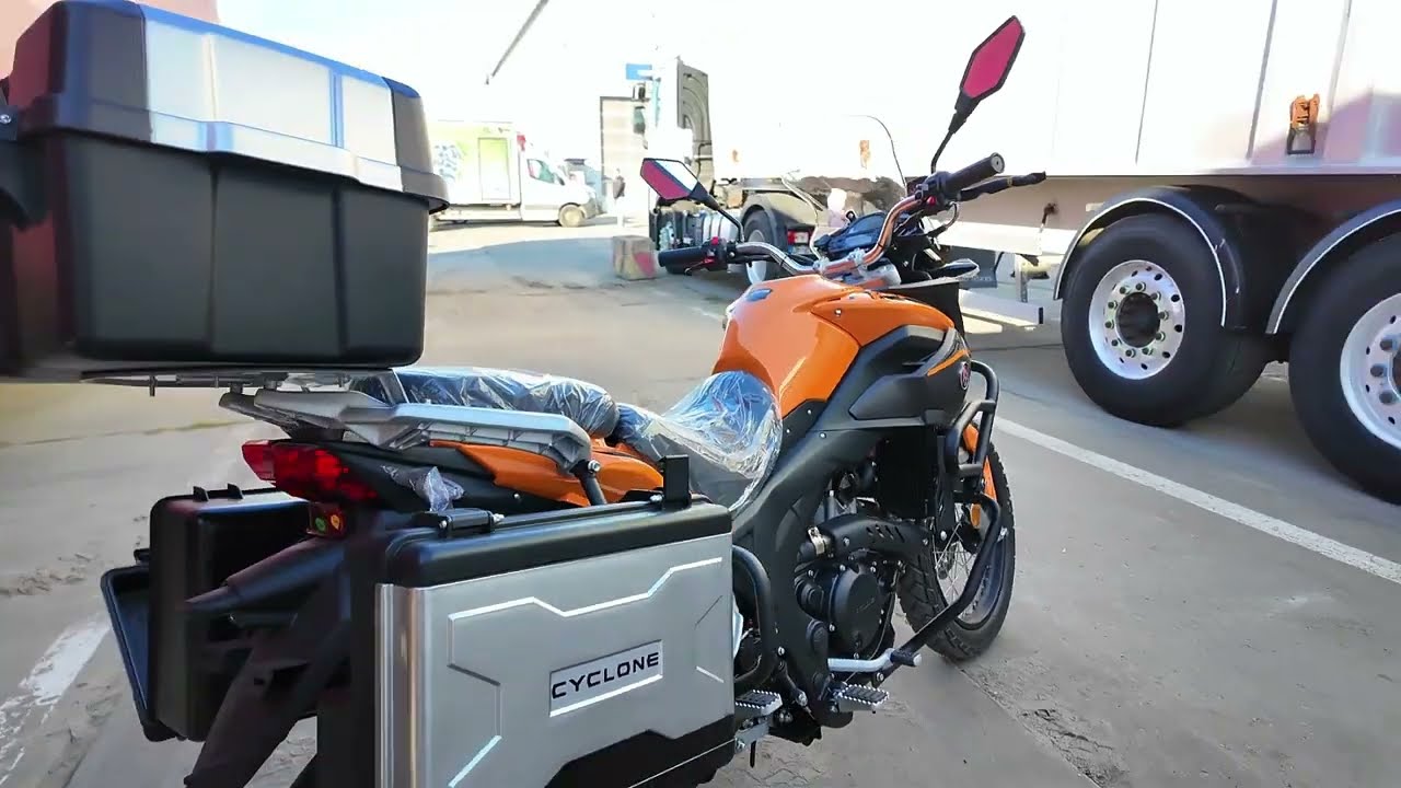Мотоцикл Мотоцикл Zonsen Cyclone RX3