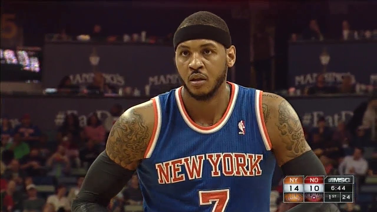 2014.02.19 - Carmelo Anthony Full Highlights at Pelicans - 42 Pts, Clutch!