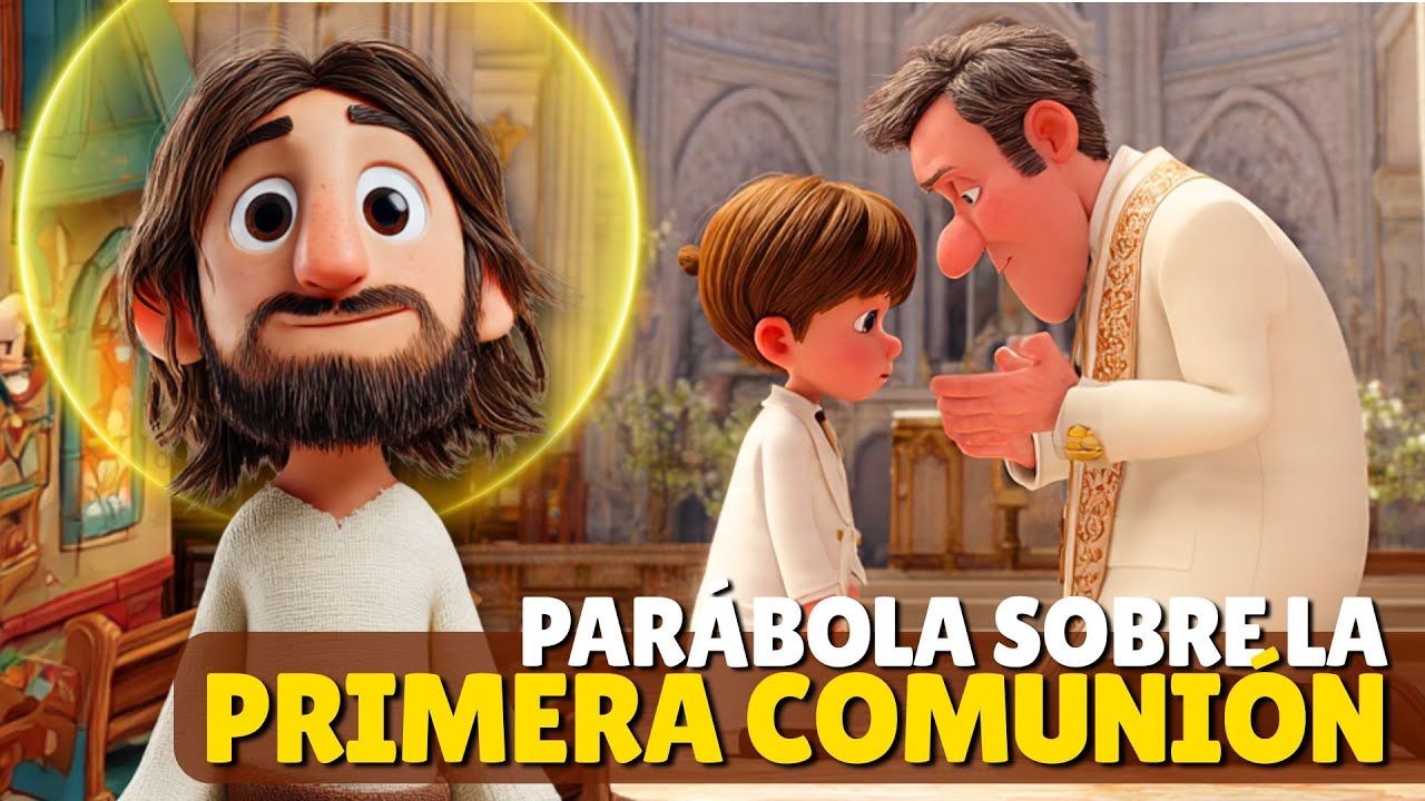 JESÚS y el NIÑO de la PRIMERA COMUNIÓN 🍞✨ | Parábolas de HOY para NIÑOS ¡ANIMADAS!