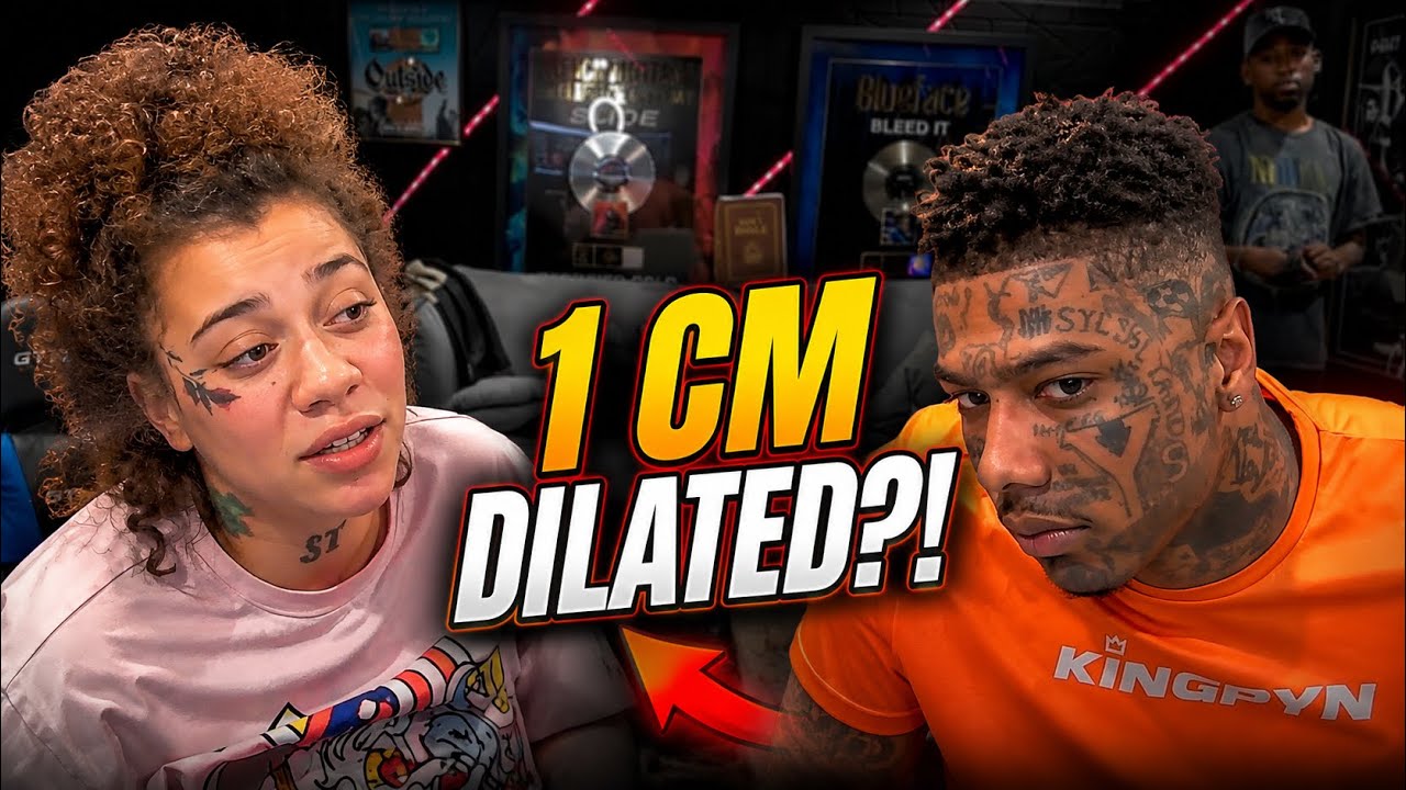 Blueface Questions Nevaeh After She Reveals She&rsquo;s 1CM Dilated 😳