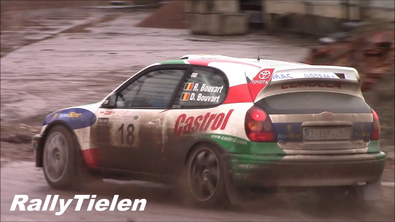 Toyota Corolla WRC - pure engine sound - Rally 6 Uren van Kortrijk 2022 - Full HD