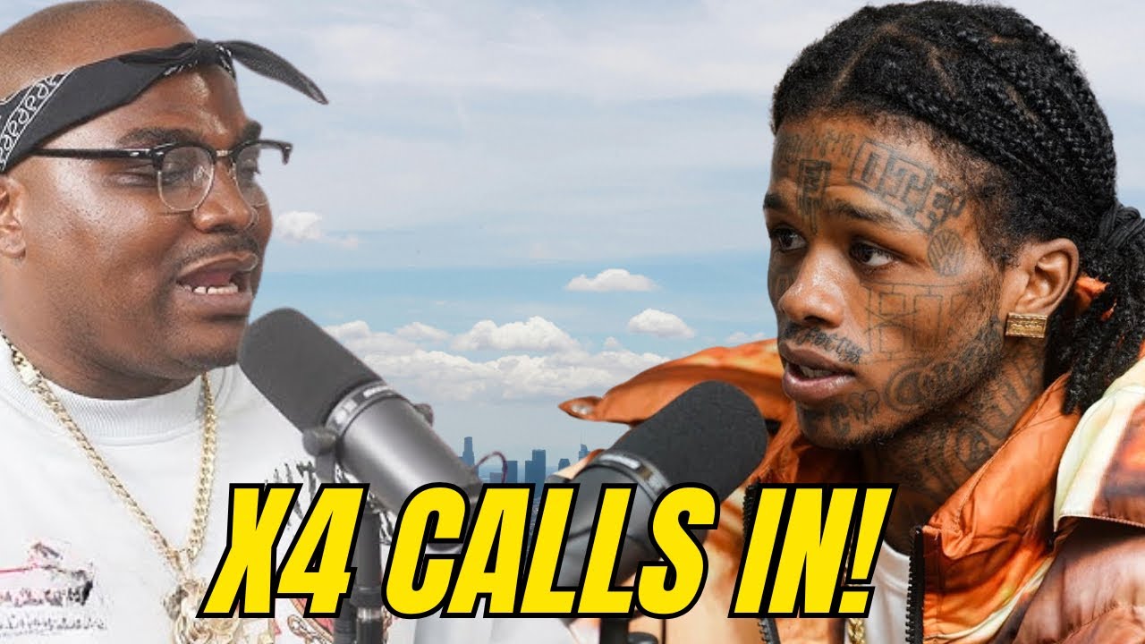  X4 R40 NHC calls in 📞 the homies foul‼️speaks on fighting life & jail baby runner & 4xtra 💥