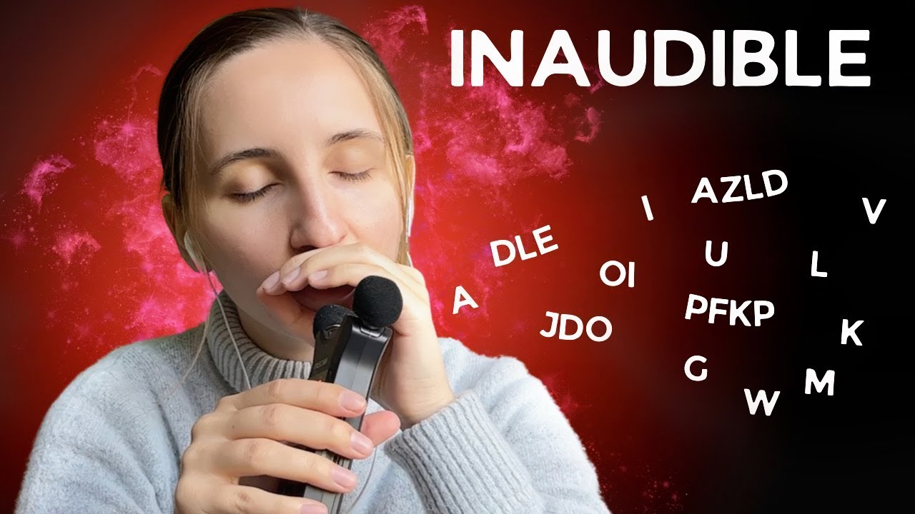 ASMR FR | Inaudible très proche du micro 🤤 (et loin de la caméra 📸 )