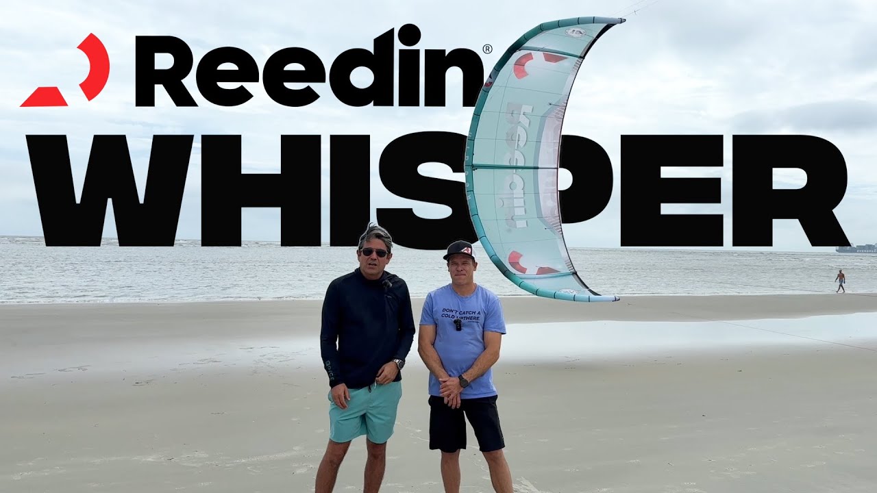 Reedin Whisper Kite Demo | Lightest Lightwind Kite with Kevin Langeree